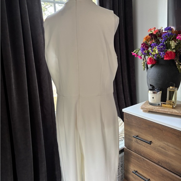 Maggy London Elegant Cream Jumpsuit - Picture 5 of 6